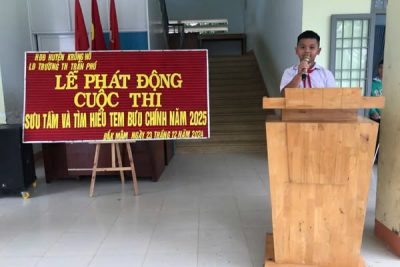 LỄ PHÁT ĐỘNG CUỘC THI SƯU TẬP VÀ TÌM HIỂU TEM BƯU CHÍNH NĂM 2025