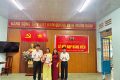 LỄ KẾT NẠP ĐẢNG VIÊN MỚI: ĐỒNG CHÍ TRẦN THỊ TỈNH.