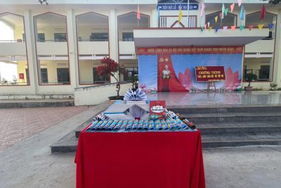 TRƯỜNG TH TRẦN PHÚ TỔ CHỨC NGÀY HỘI “SÁCH – CHẮP CÁNH ƯỚC MƠ TUỔI THƠ”